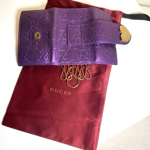 Authentic Gucci Guccissima Key Case - Picture 4 of 8